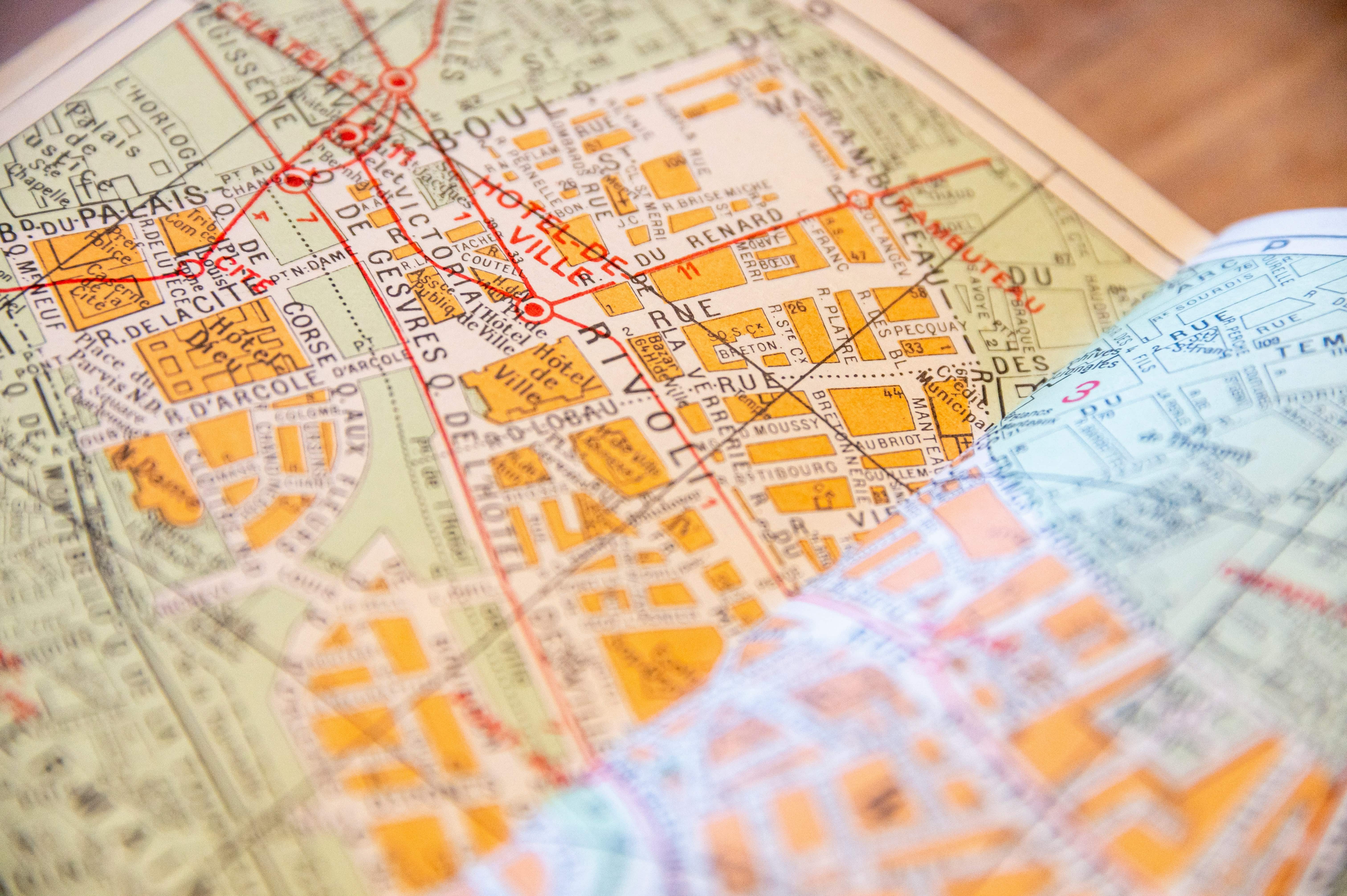 Earth from orbit at night — city lights